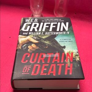 Curtain of Death Hardcover Book
